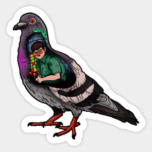 Pigeon Controller Sticker
